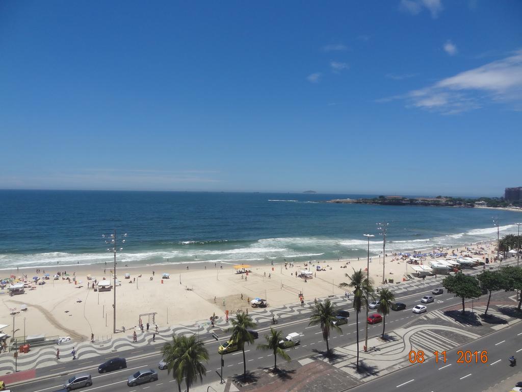 Oceanfront Copacabana Apartment ริโอเดจาเนโร ภายนอก รูปภาพ