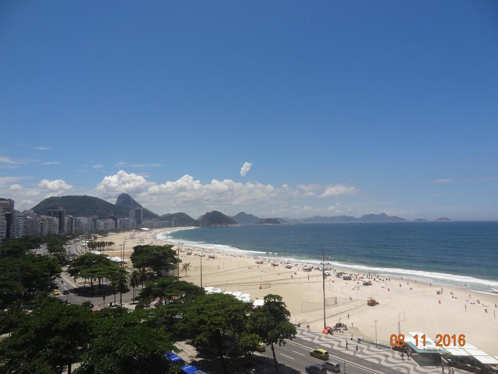 Oceanfront Copacabana Apartment ริโอเดจาเนโร ภายนอก รูปภาพ